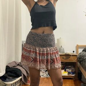 Ulla Johnson silk mini skirt